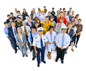 Variety Occupation Community Partnership Team Concept