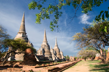 Ayutthaya Historical Park, Phra Nakhon Si Ayutthaya, Ayutthaya, Thailand