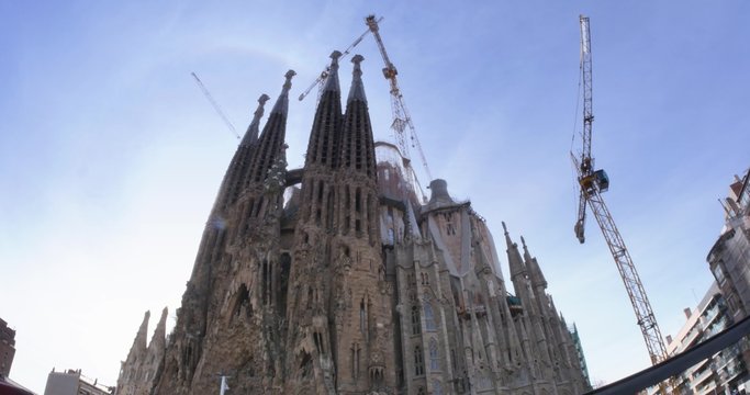 4K Sagrada Fam�lia