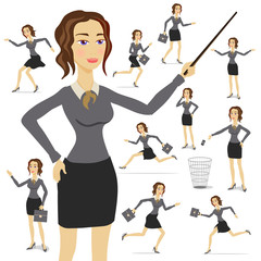 Business Woman vector, business, illustration, suit, adult, female, person,