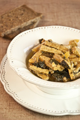 Estofado de tempeh y algas