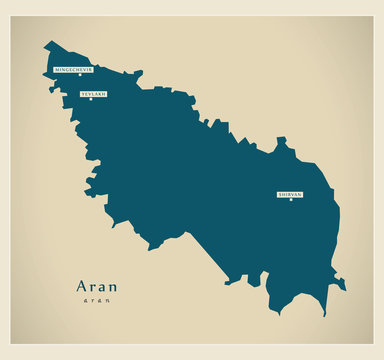Modern Map - Aran AZ