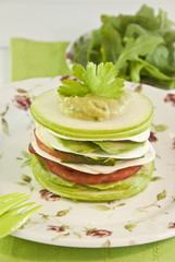 lasaña vegetal crudivegana