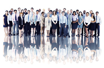 Multiethnic Group Business People Standing Concept