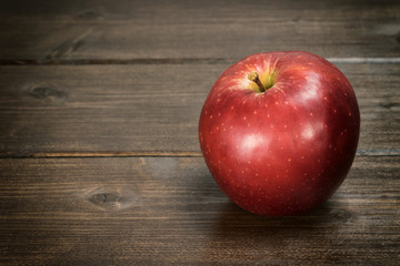Vintage photo of the red apple