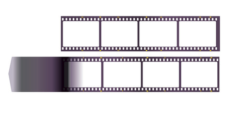 film strip, ananlog film, frames for your pix, vector illustration