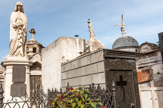 Mausoleum at Cementerio de La Recoleta Buenos Aires, Agentina