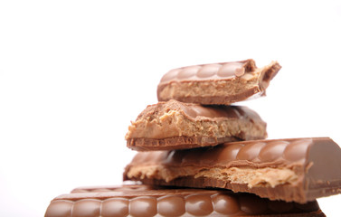  pieces of chocolate filled with cream