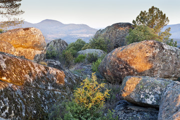 Cerro Lancharrasa. Cadalso de los Vidrios. Madrid