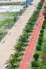 Seafront of Batumi, Georgia