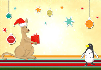 Weihnachtskänguru