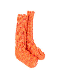 orange socks 