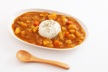 おいしそうなカレーライス