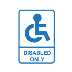 Disabled Sign