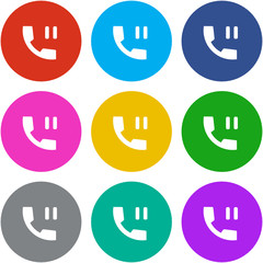 Flat Multicolor App Icon