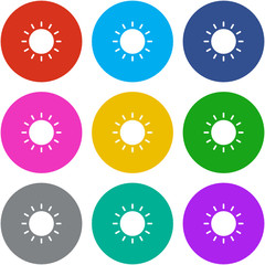 Flat Multicolor App Icon