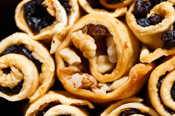 Dietary sweets close up