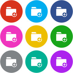 Flat Multicolor App Icon