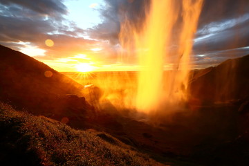 Seljalandsfoss waterfall, Iceland