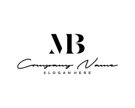 MB Letter Logo Icon
