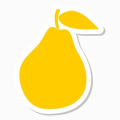 Pear sticker