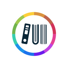 Modern Multicolored Icon