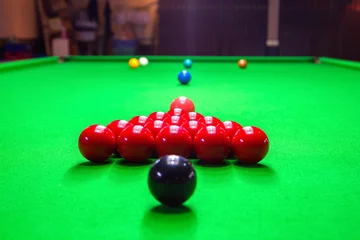 Foto op Plexiglas Snooker © nattanan726