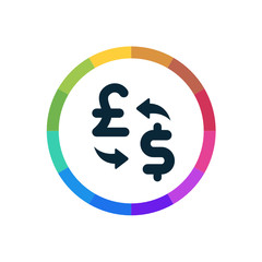 Modern Multicolored Icon