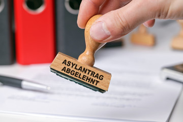 Asylantrag abgelehnt
