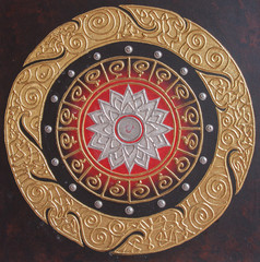 Traditional Thai style painting