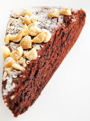 Homemade chocolate cake