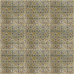 background. Ceramics. Tile, museum Azulejo, Lisbon, Portugal.