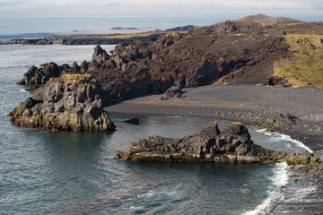 Fototapeta na wymiar Dritvík beach