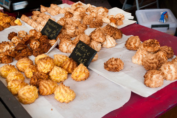 macarons à la noix de coco - congolais