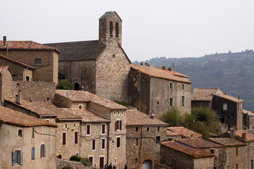 Fototapeta na wymiar Le clocher de Minerve
