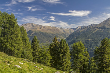 Fototapeta na wymiar In den Ötztaler Alpen