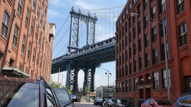 Manhattan Bridge from DUMBO Brooklyn