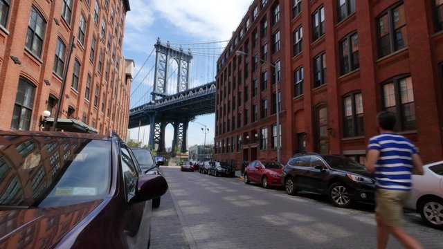 Manhattan Bridge from DUMBO Brooklyn