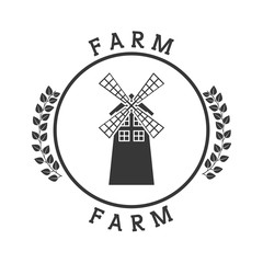 farm fresh pictogram 