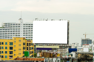 Blank billboard