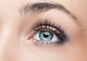 Obraz premium Woman green eye