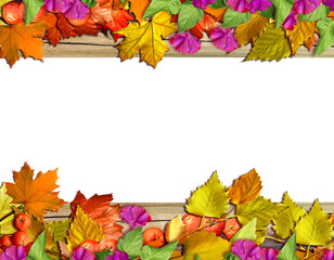 Naklejka na ściany i meble autumn landscape