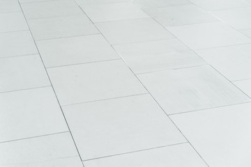 Concrete tile floor for walkway