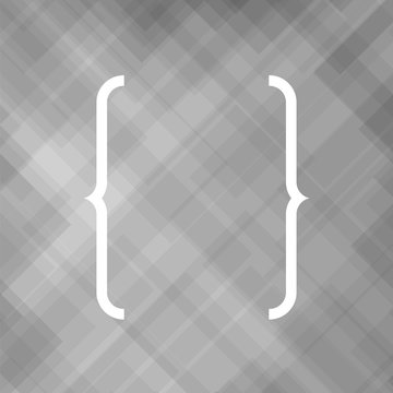 Curly Bracket Icon 