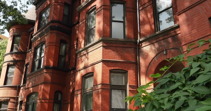 Typical Washington DC Residence Establishing Shot