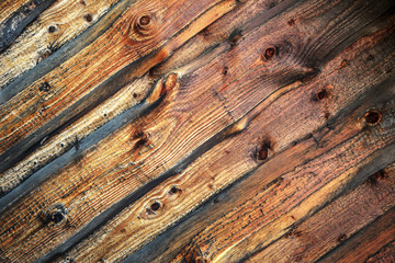 Obraz premium Wooden cracked background