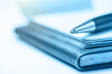 Paper blocks with pen