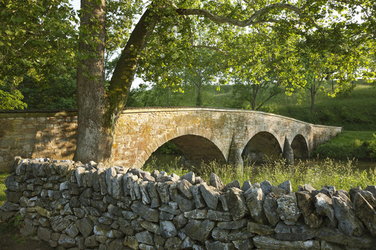 Burnside's Bridge at Antietam (Sharpsburg) Battlefield in Maryla