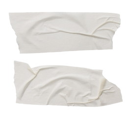 Obraz premium adhesive tape pieces isolated on white background, clipping path