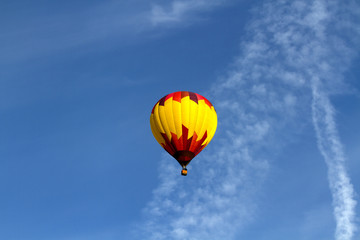 One Hot Air Balloon